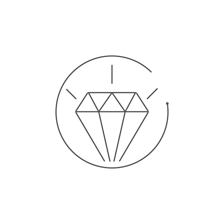 Icon of a diamond. Icon of a diamond.