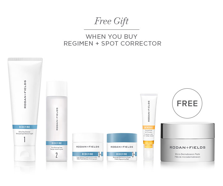 REDEFINE Regimen + REVERSE Targeted Dark Spot Corrector Special